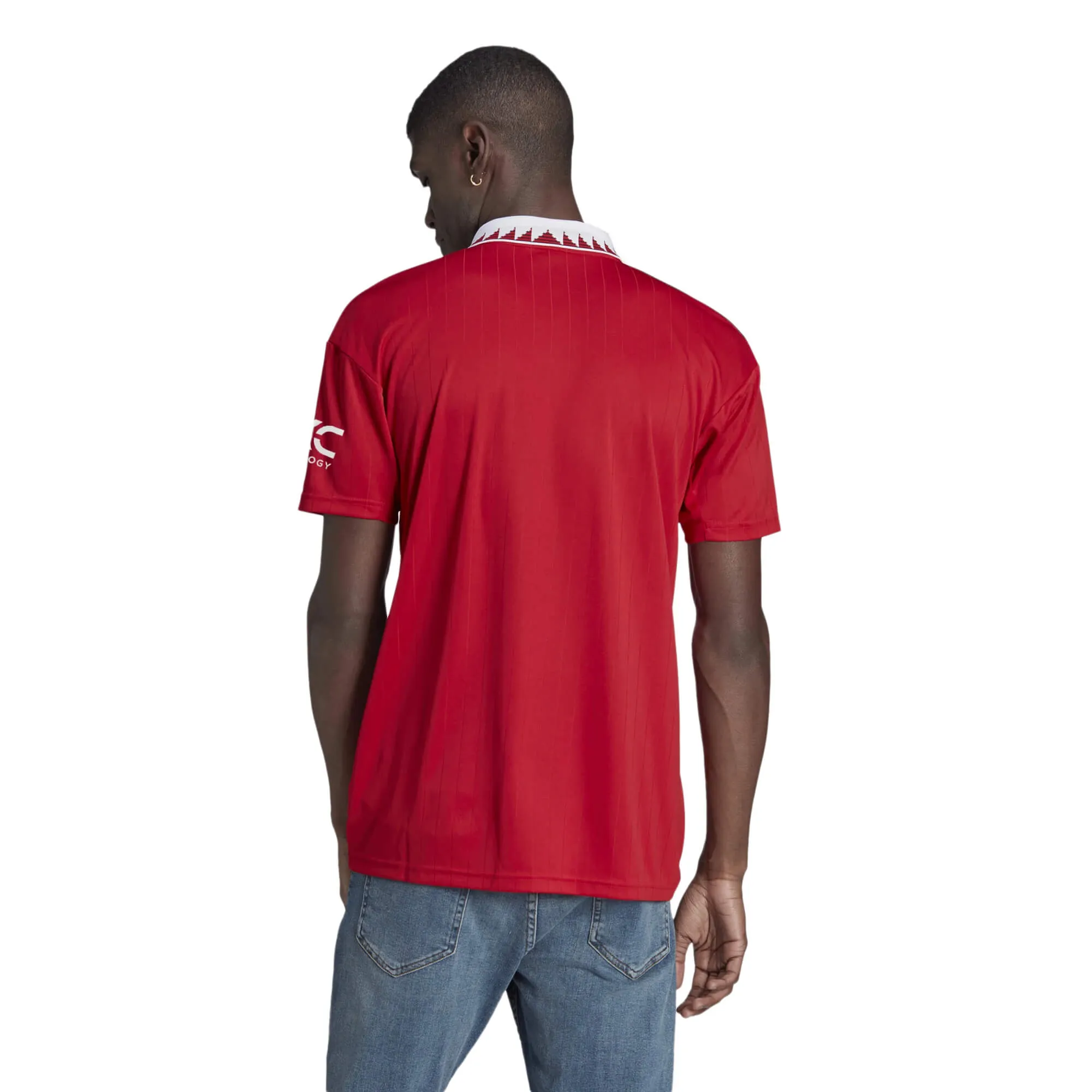 adidas Men's Manchester United 2022/23 Home Jersey Red/White/Black