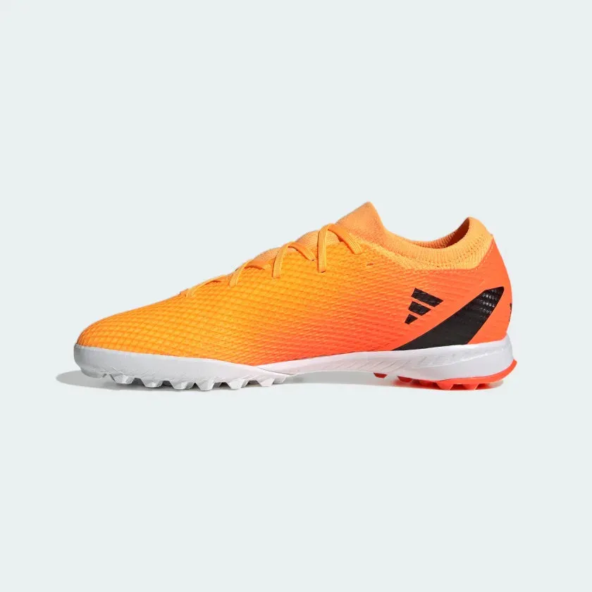 adidas X Speedportal.3 TF Artificial Turf Soccer Cleats - Solar Gold / Core Black / Team Solar Orange