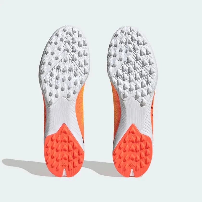 adidas X Speedportal.3 TF Artificial Turf Soccer Cleats - Solar Gold / Core Black / Team Solar Orange