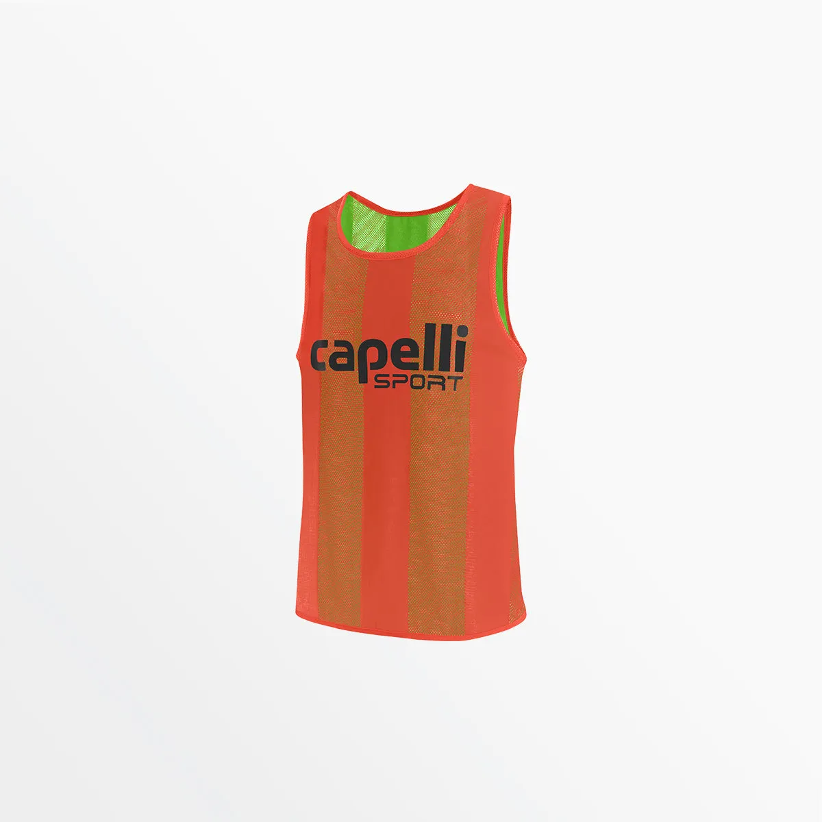 ADULT REVERSIBLE TONAL STRIPE PRACTICE PINNIE