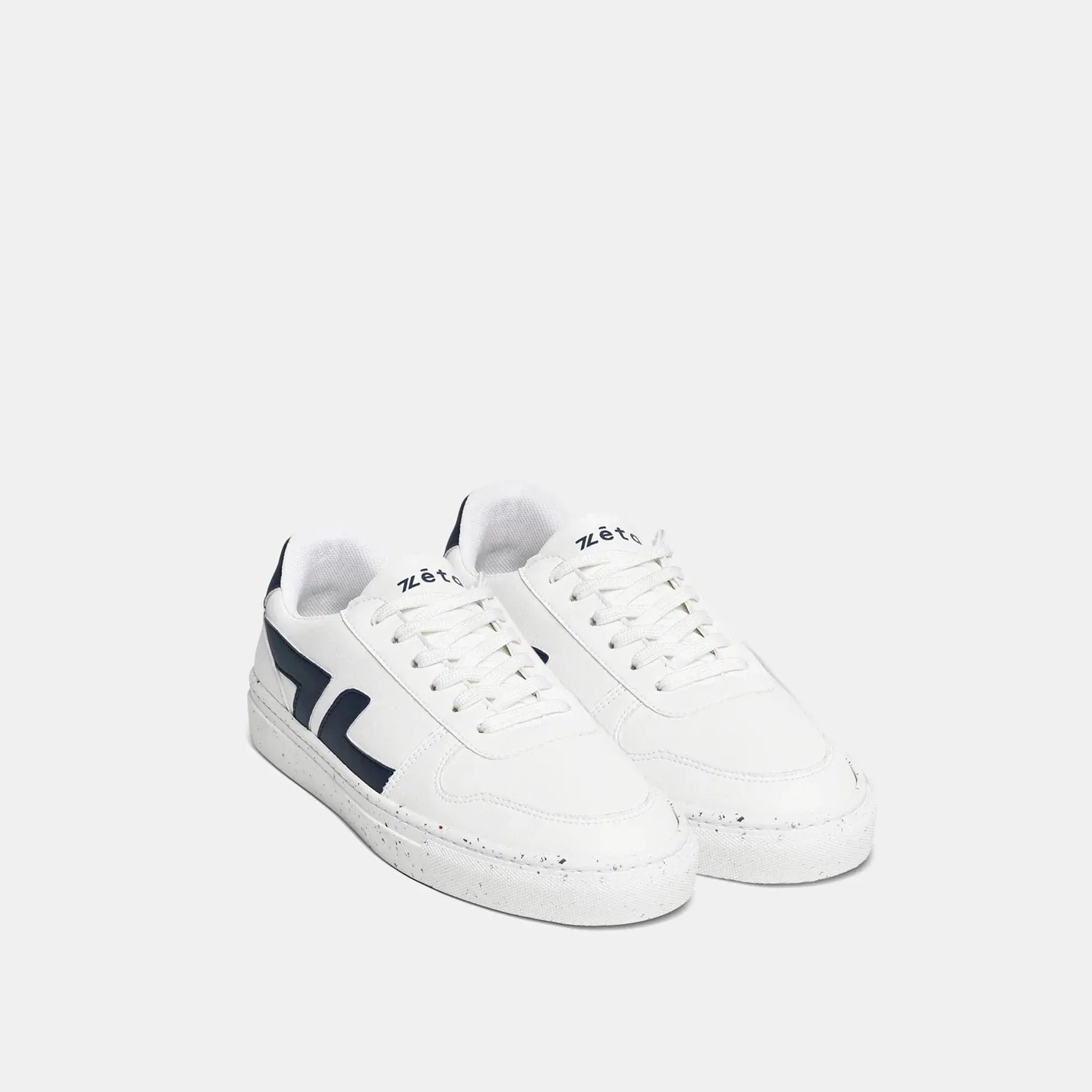Alpha Grape Leather Vegan Sneakers | Navy Blue