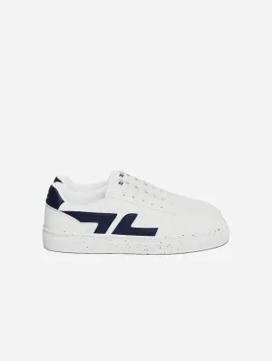 Alpha Grape Leather Vegan Sneakers | Navy Blue