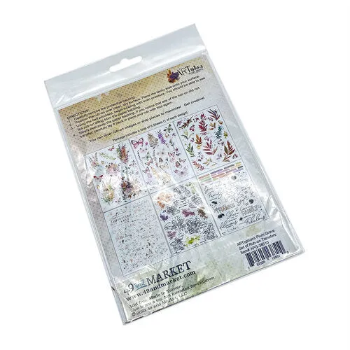 ARToptions Plum Grove Collection - 6 x 8 Rub-On Transfers
