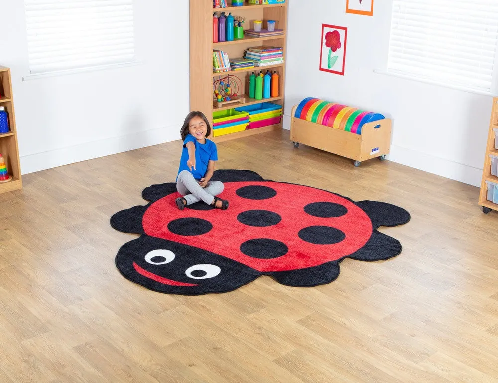 Back to Nature™ Giant Ladybird Shaped Indoor Carpet