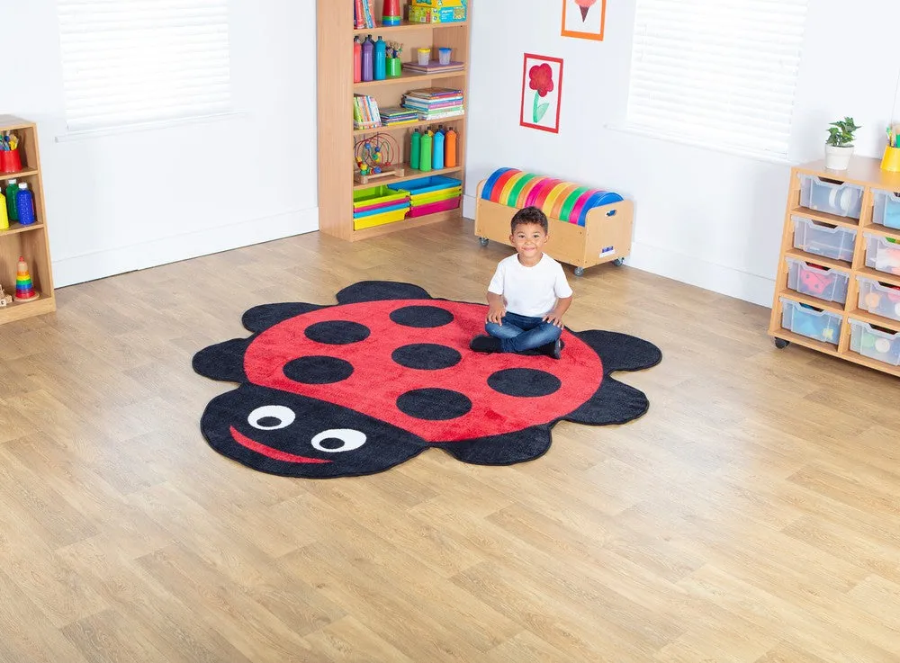 Back to Nature™ Giant Ladybird Shaped Indoor Carpet