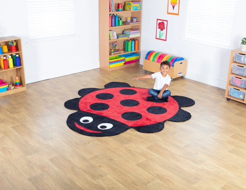 Back to Nature™ Giant Ladybird Shaped Indoor Carpet