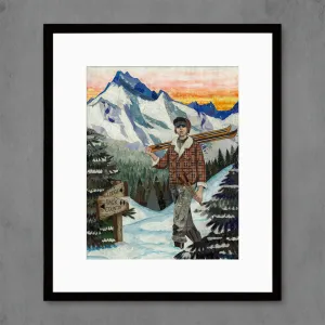 BACKCOUNTRY limited edition paper print