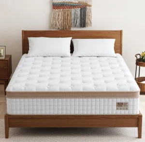 (Bedding) BedStory Full Mattress/14 Inch Hybrid Mattress in A Box with Gel/Memory Foam/Pocket Spring Motion Isolation/No Fiberglass/CertiPUR-US Certified Mattress/Full Size