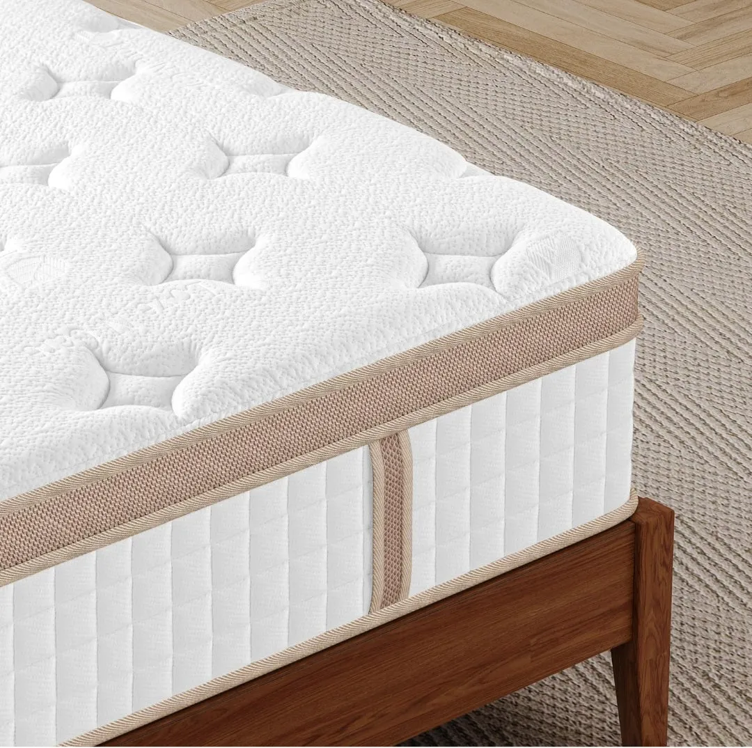 (Bedding) BedStory Full Mattress/14 Inch Hybrid Mattress in A Box with Gel/Memory Foam/Pocket Spring Motion Isolation/No Fiberglass/CertiPUR-US Certified Mattress/Full Size