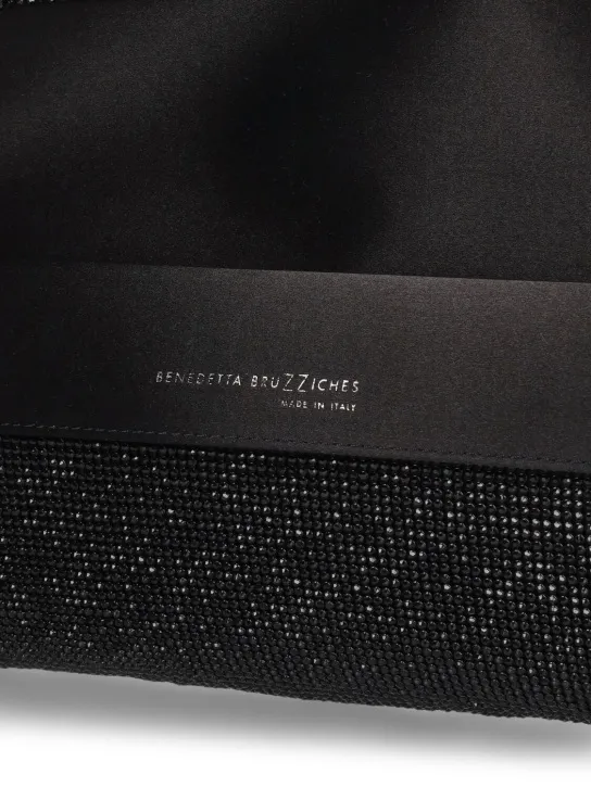 Benedetta Bruzziches   Kate rhinestone mesh clutch 