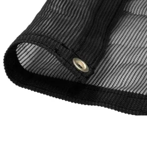 Black Mesh Tarp 6' x 20' - Blowout Sale