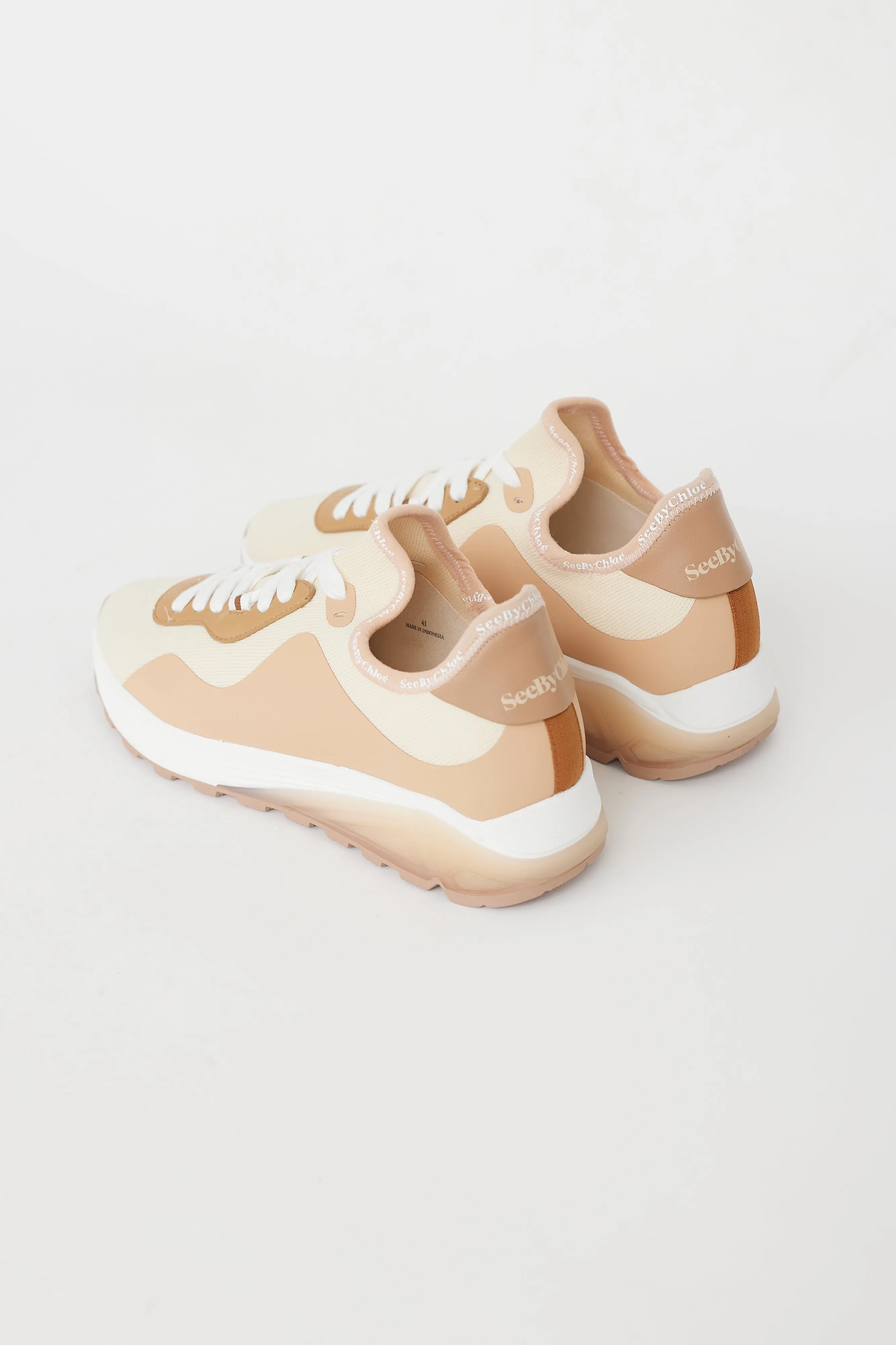 Brown & Cream Brett Sneaker