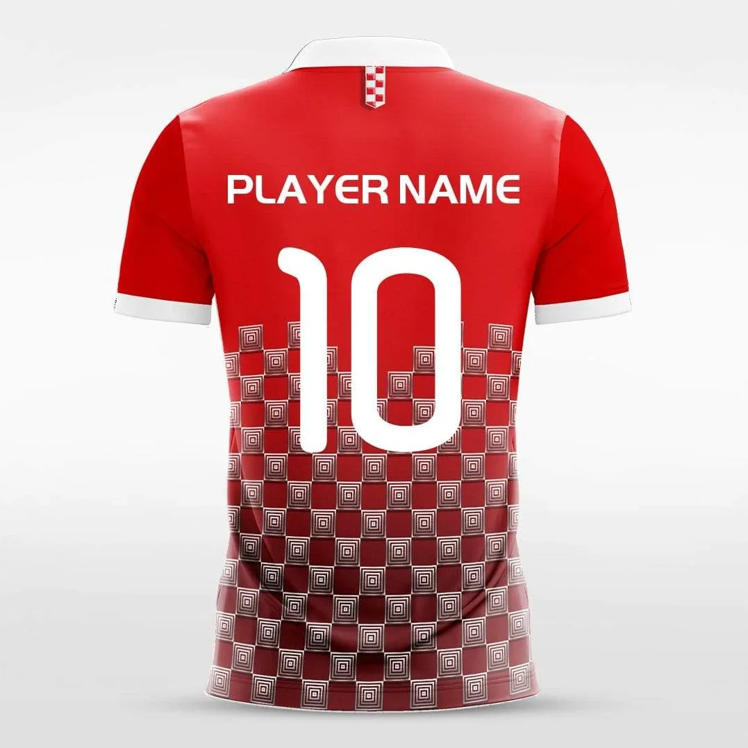 Checker - Customized Men's Sublimated Soccer Jersey