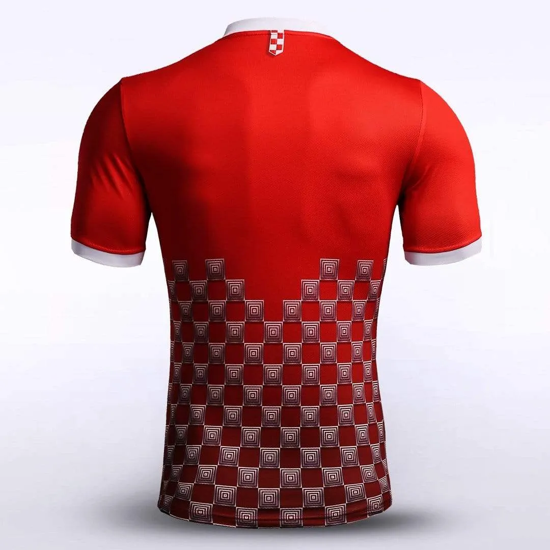 Checker - Customized Men's Sublimated Soccer Jersey