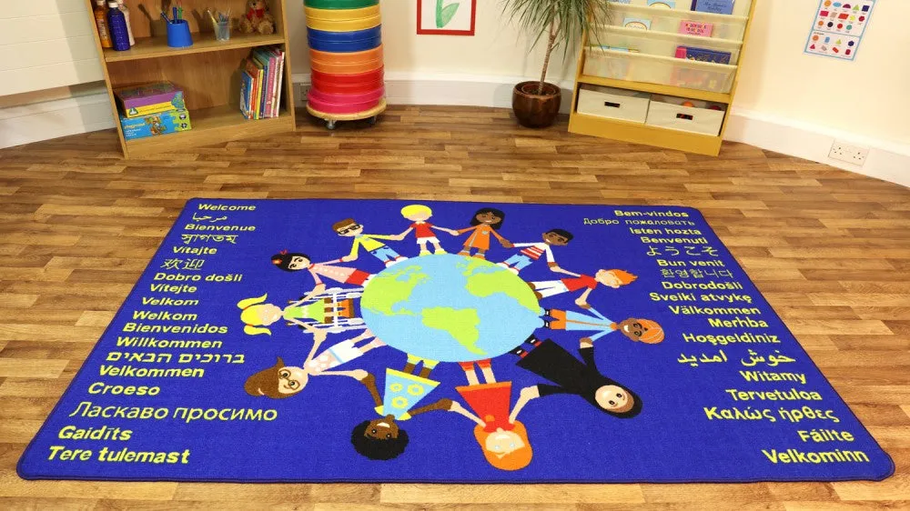 Children of the World™ 2x1.33m Welcome Carpet