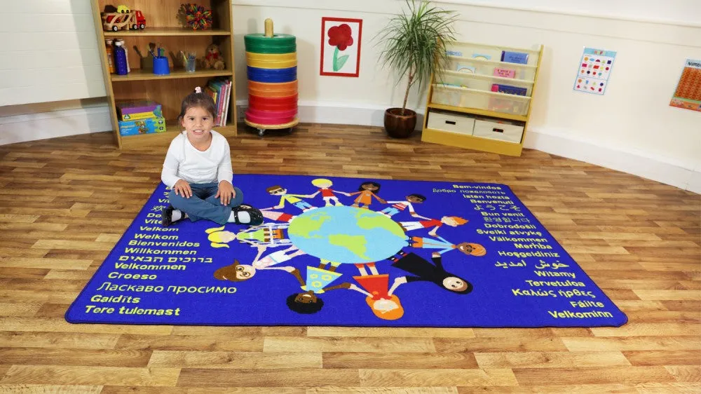 Children of the World™ 2x1.33m Welcome Carpet