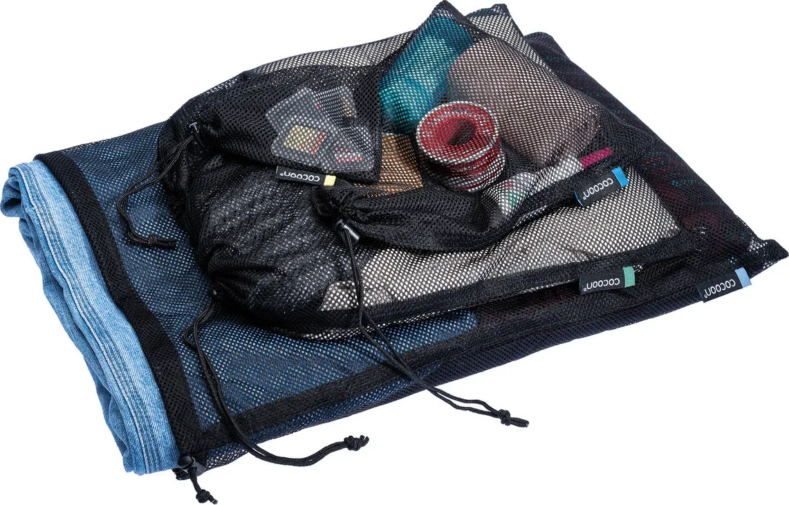 Cocoon Mesh Stuff Sack Set Black | Buy Cocoon Mesh Stuff Sack Set Black here | Outnorth