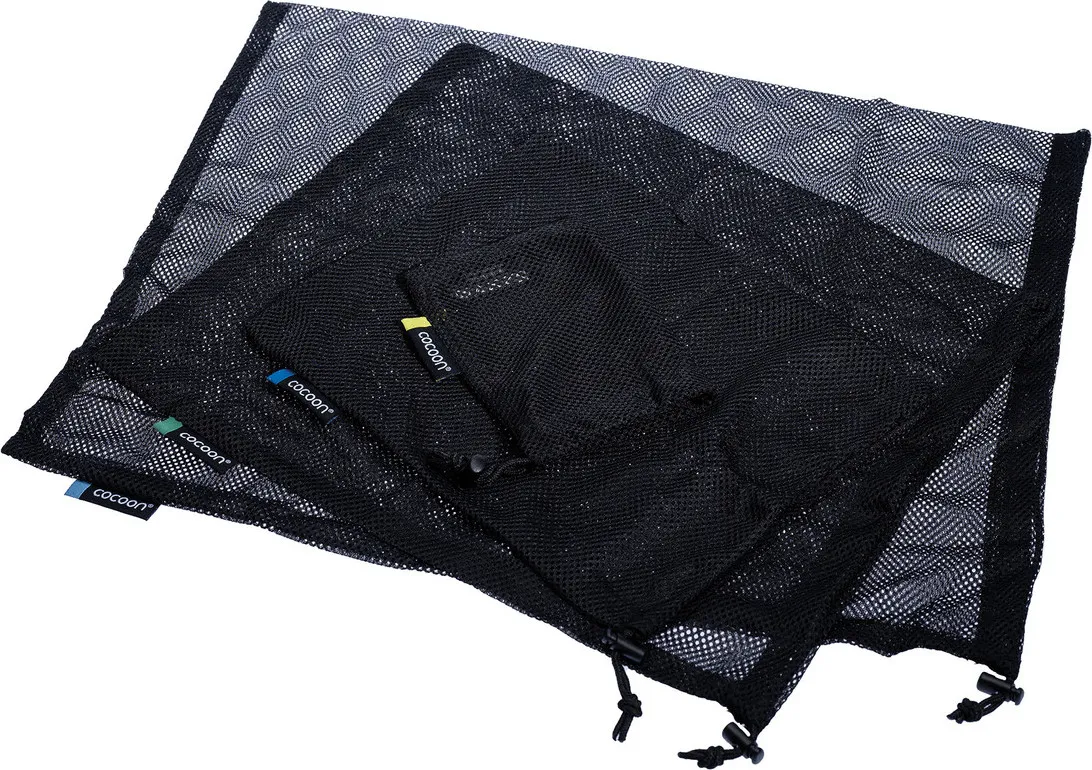 Cocoon Mesh Stuff Sack Set Black | Buy Cocoon Mesh Stuff Sack Set Black here | Outnorth