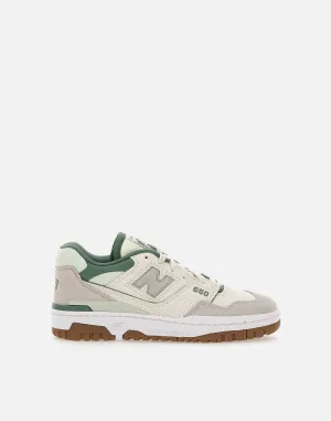 Cream and Green Sneakers