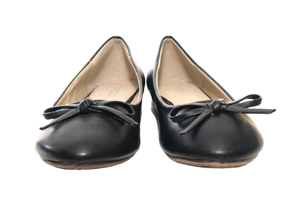 Damen Slipper Ballerina Loafer Mokassins Slip On Flats Freizeit Black #  079