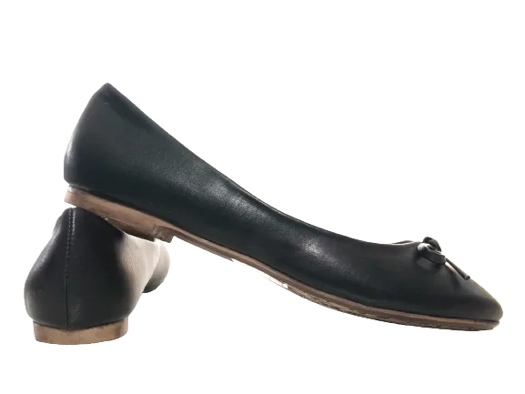 Damen Slipper Ballerina Loafer Mokassins Slip On Flats Freizeit Black #  079