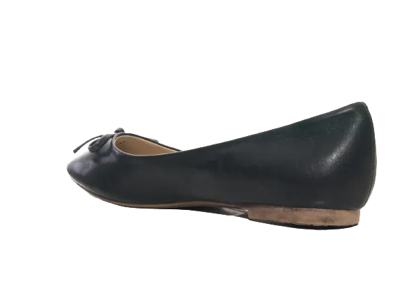 Damen Slipper Ballerina Loafer Mokassins Slip On Flats Freizeit Black #  079