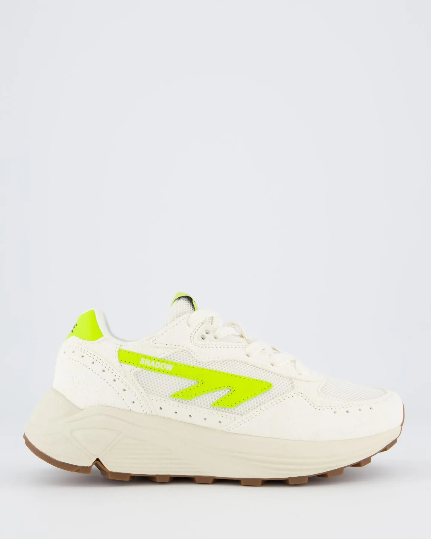 Dames Hts Shadow Rgs Wit/Lime