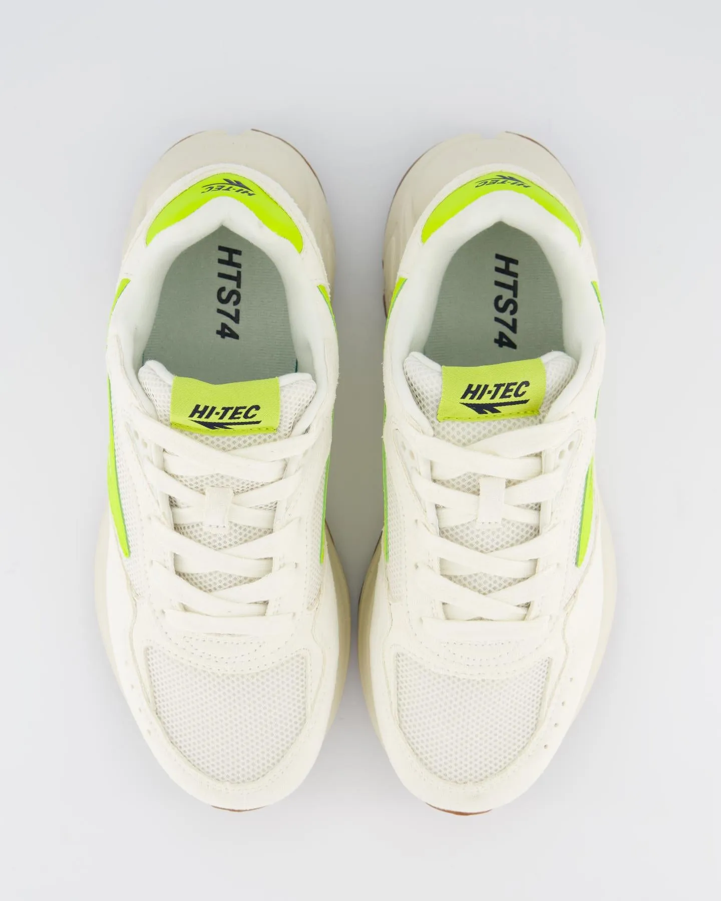 Dames Hts Shadow Rgs Wit/Lime