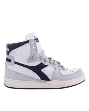 Dames Mi Basket Used Wit/Grijs