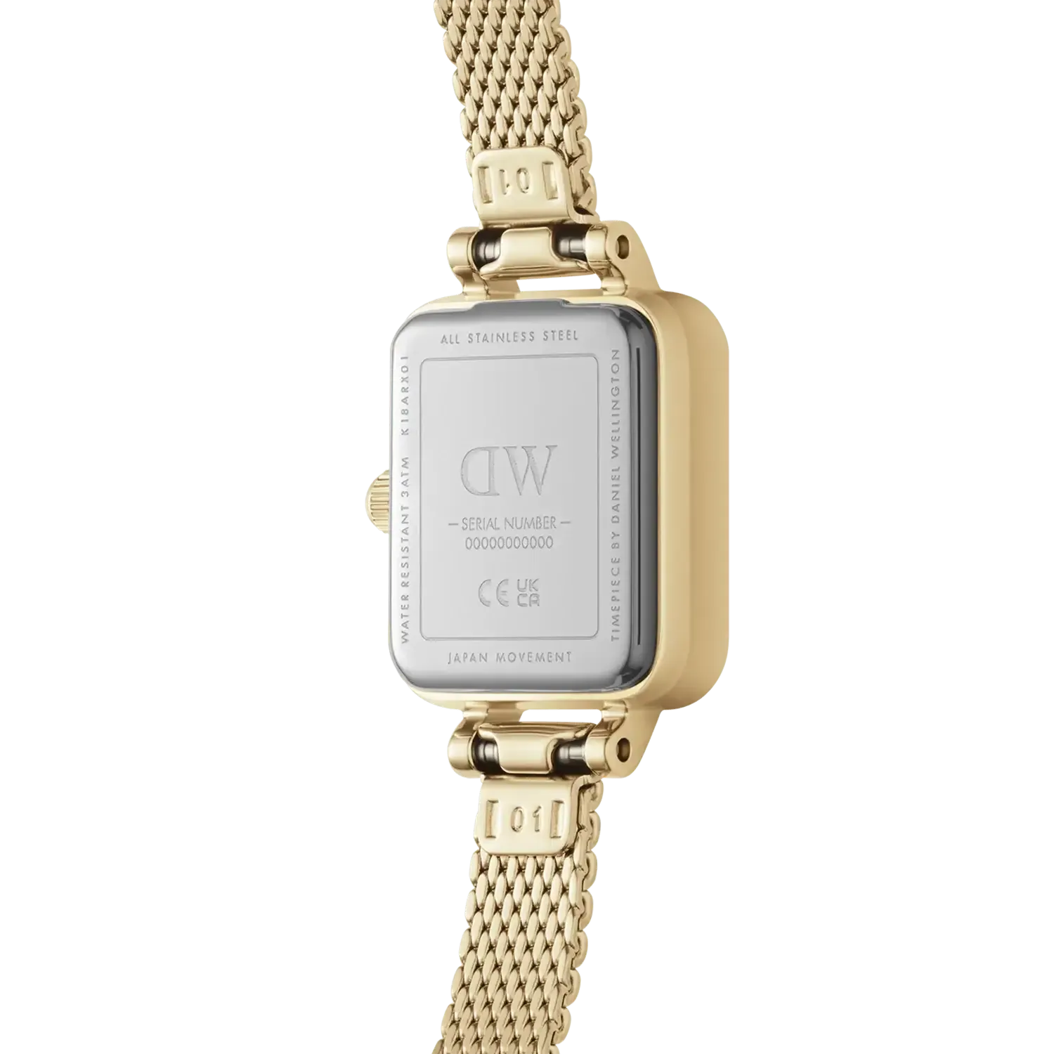 Daniel Wellington Donna Quadro Mini Nero DW00100652
