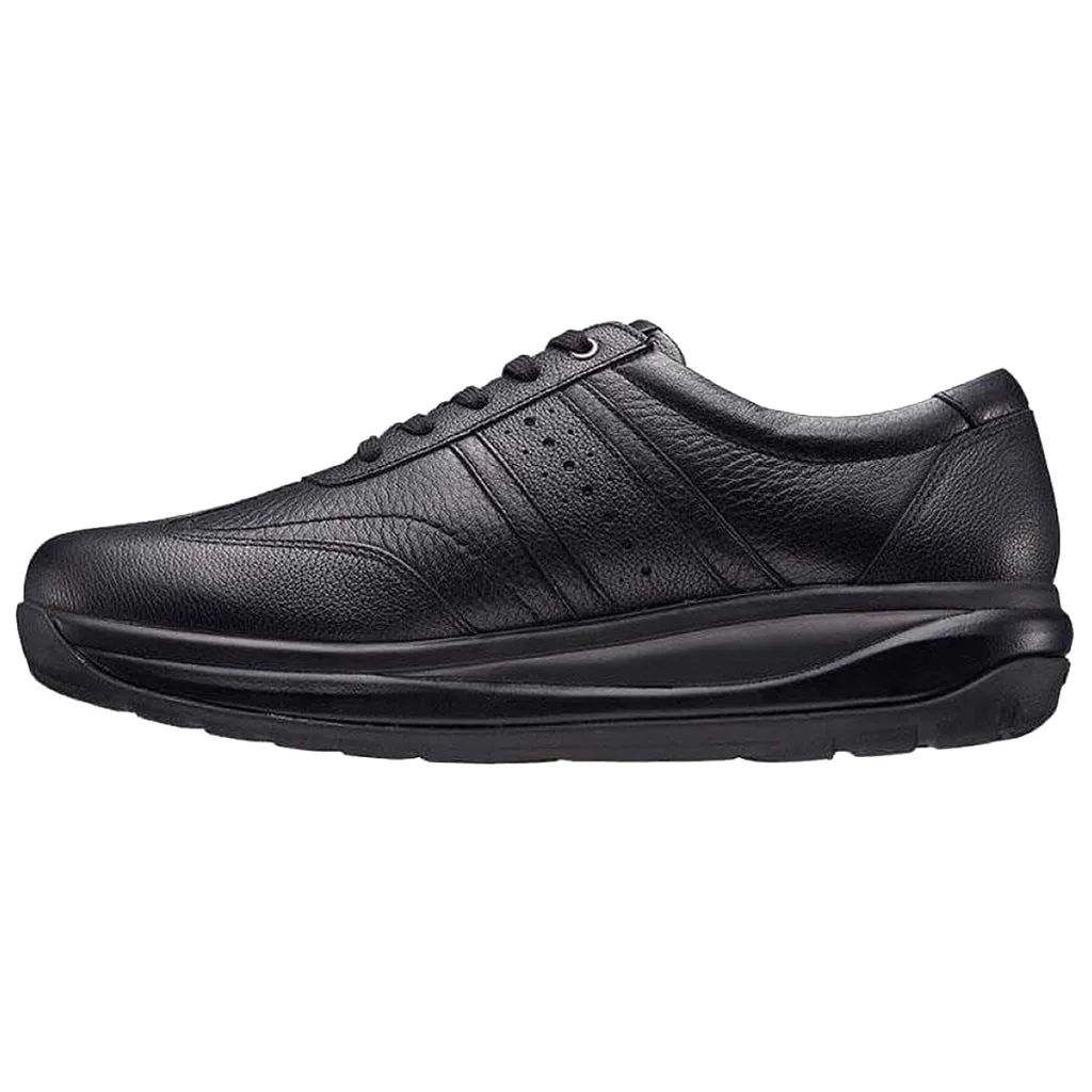 David Full Grain Leather Men's Trainers