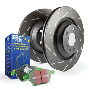 EBC Brakes S2KF1262 S2 Kits Greenstuff 2000 and USR Rotors