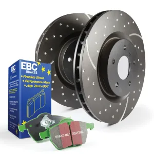 EBC Brakes S3KF1294 S3 Kits Greenstuff 6000 and GD Rotors Truck/SUV;