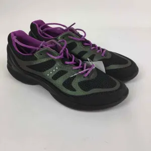 Ecco Women Size 8 black/purple Mesh Sneakers