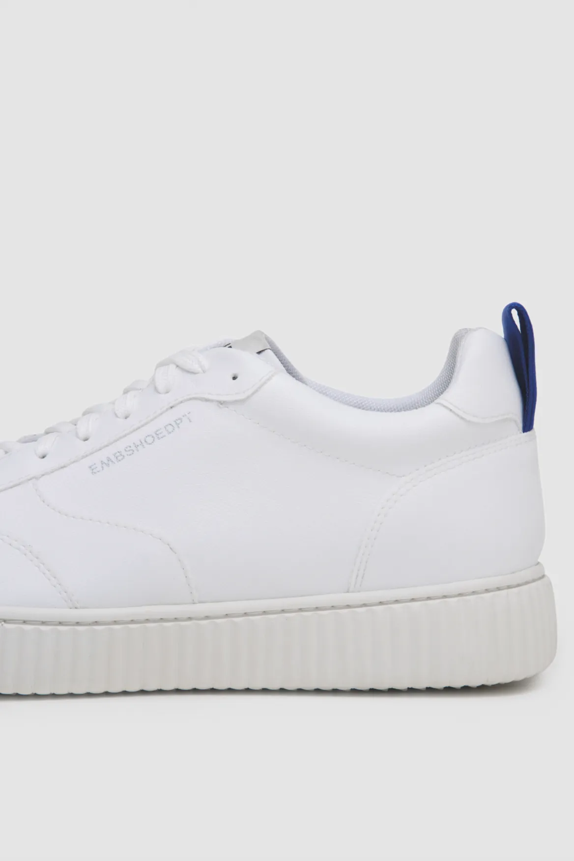 Embassy of Bricks   Logs Brighton Sneaker - White Suede (vegan)