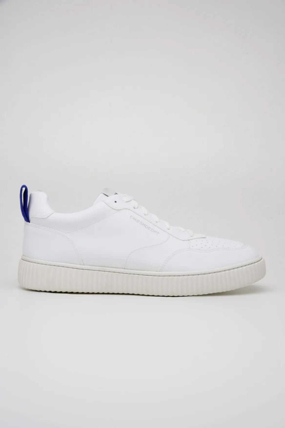 Embassy of Bricks   Logs Brighton Sneaker - White Suede (vegan)