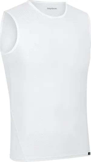 Gripgrab Ultralight Sleeveless Mesh Baselayer White | Buy Gripgrab Ultralight Sleeveless Mesh Baselayer White here | Outnorth