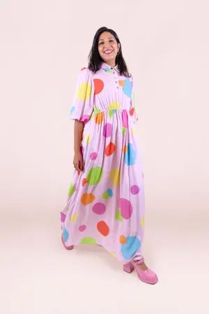 Happy Dots Long Dress