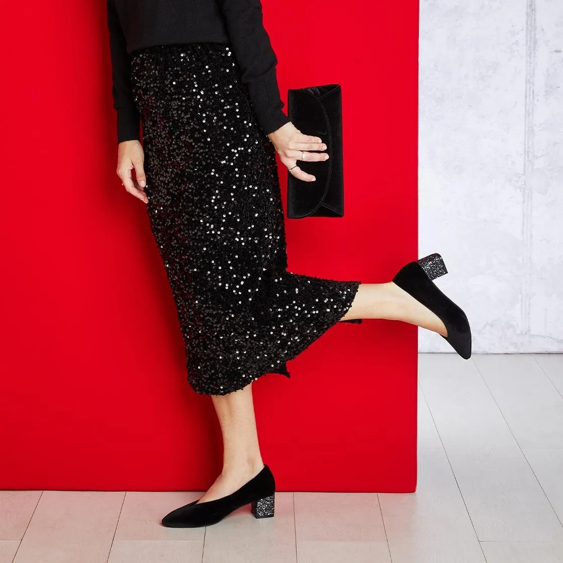 Ingrid-Glitz: Black Velvet