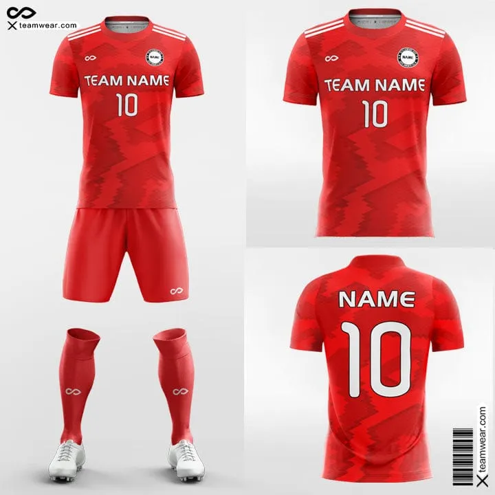 Ink Painting - Custom Soccer Jerseys Kit Sublimated for High School