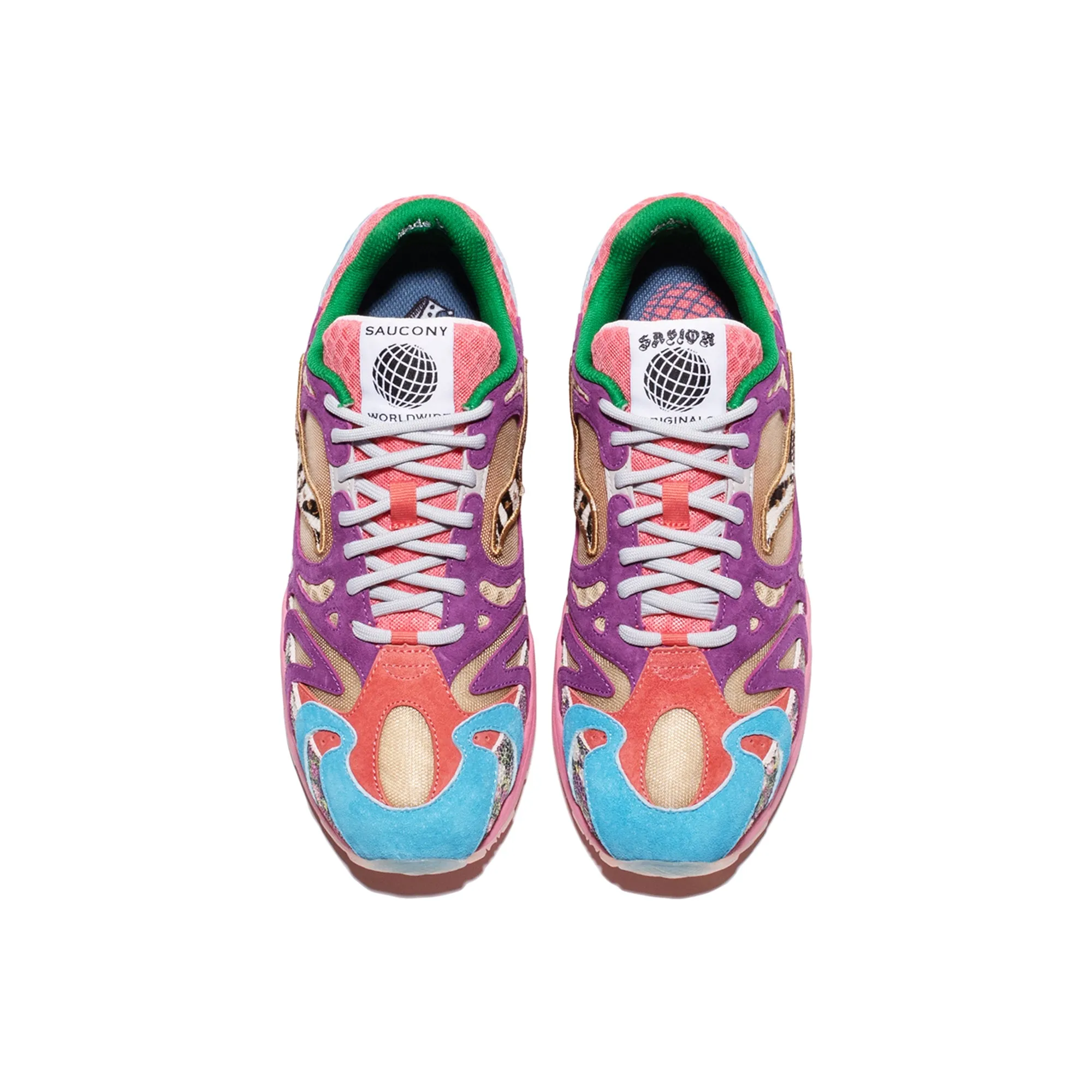 Jae Tips x Saucony Mens Grid Azura 2000 Shoes