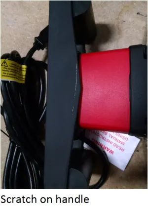 Jeanie Rub Massager, Cosmetically Blemished
