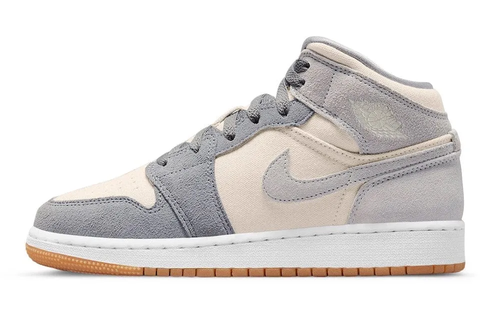 JORDAN 1 MID SE COCONUT MILK PARTICLE GREY GS