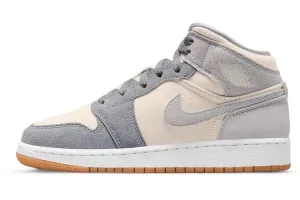 JORDAN 1 MID SE COCONUT MILK PARTICLE GREY GS
