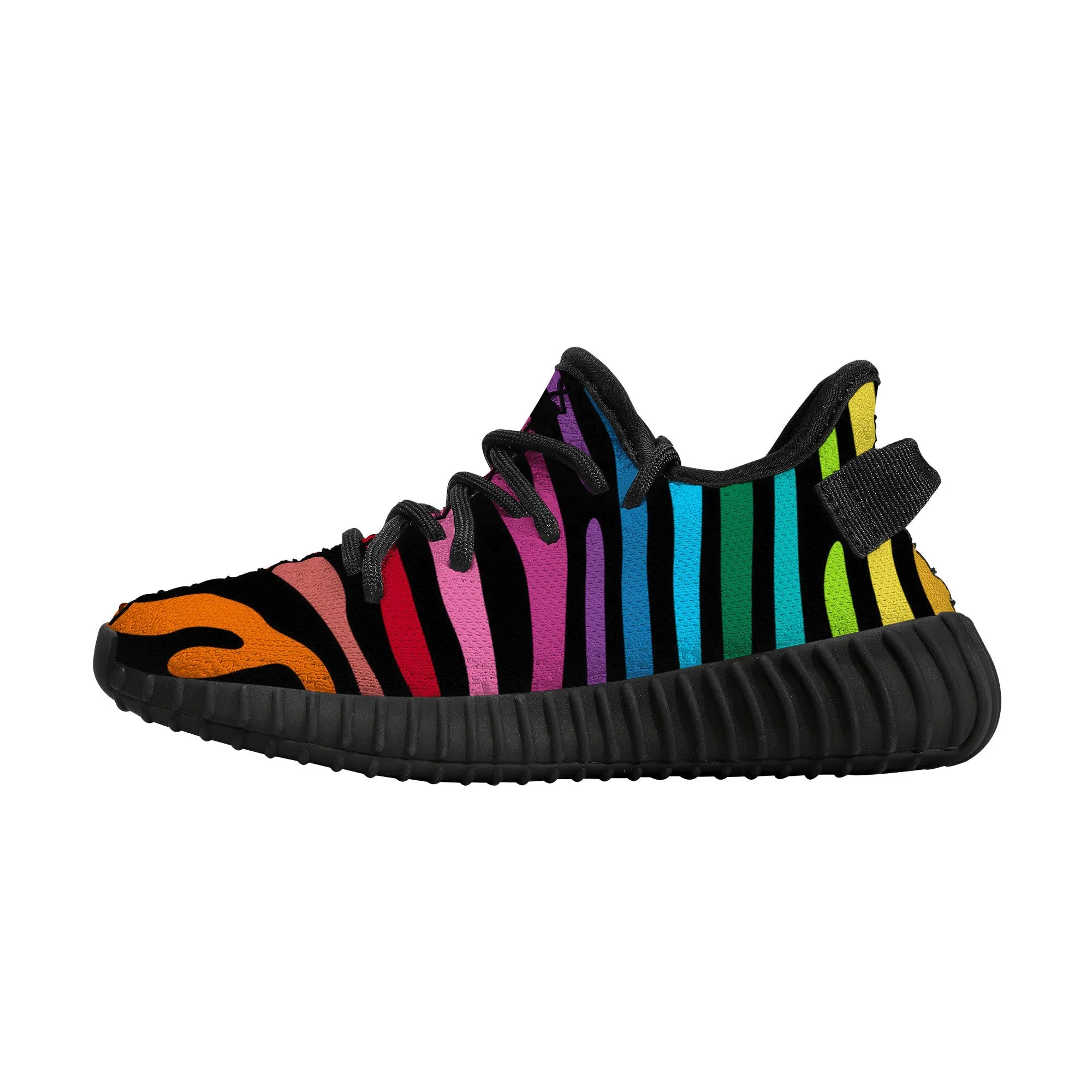 Kids Mesh Knit Sneaker - Rainbow