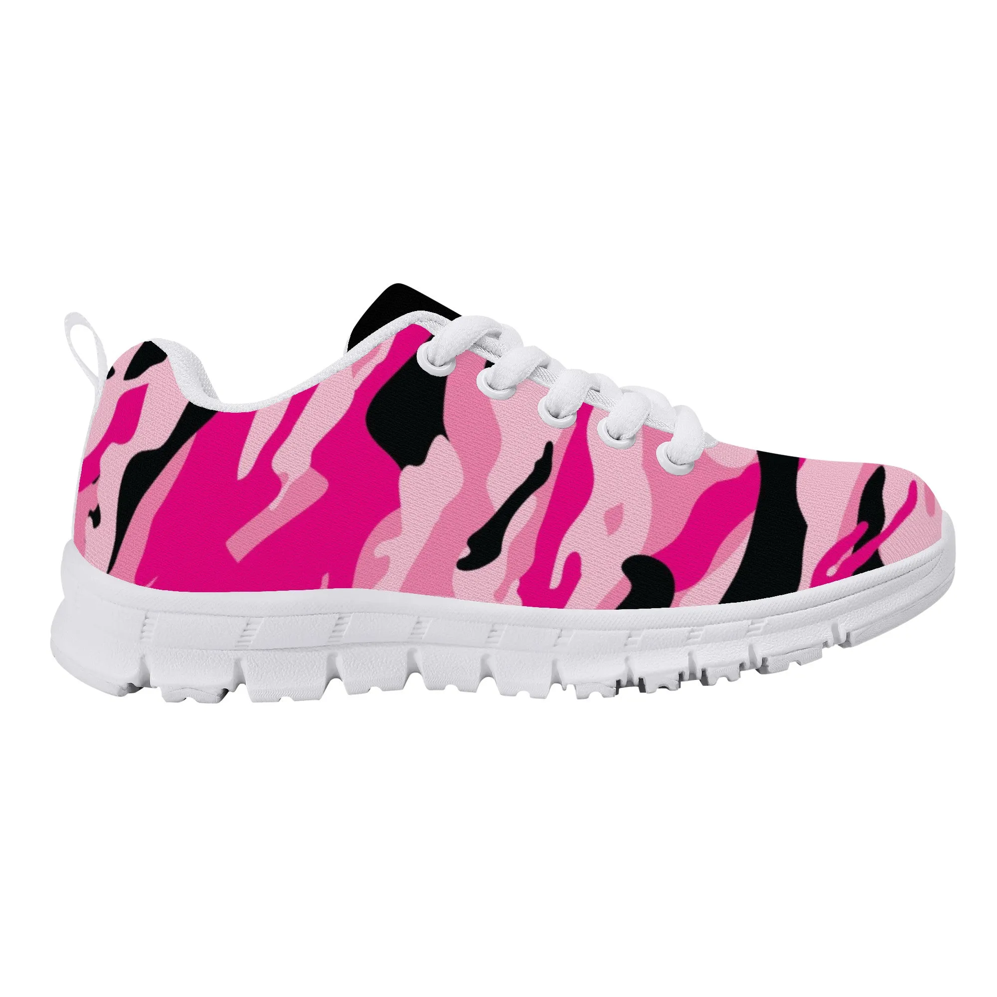 Kids Sneakers - Pink/Black