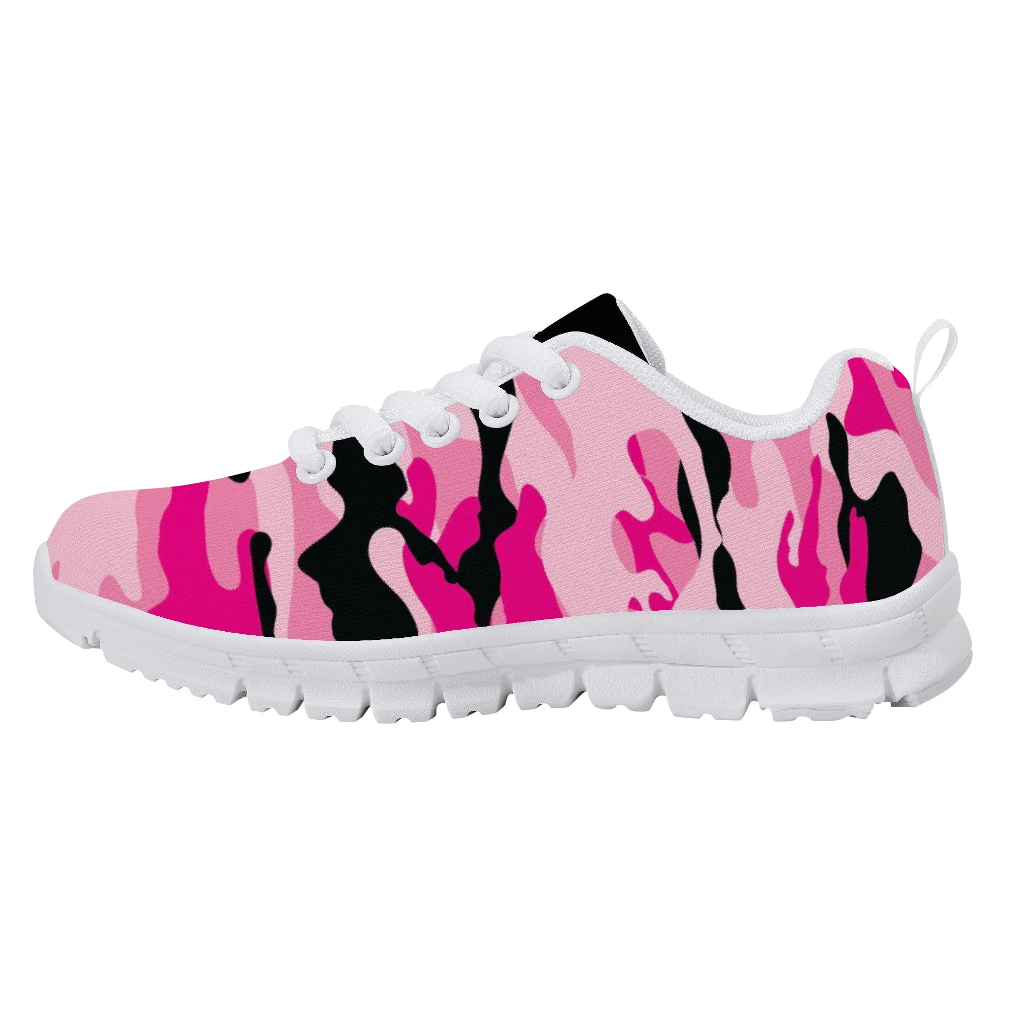 Kids Sneakers - Pink/Black