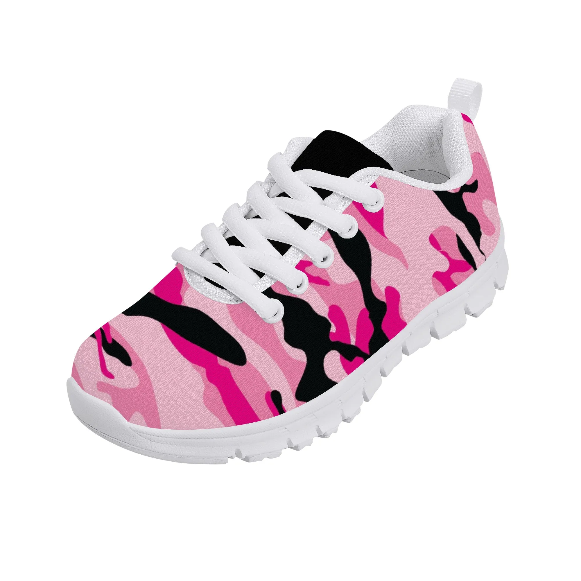 Kids Sneakers - Pink/Black