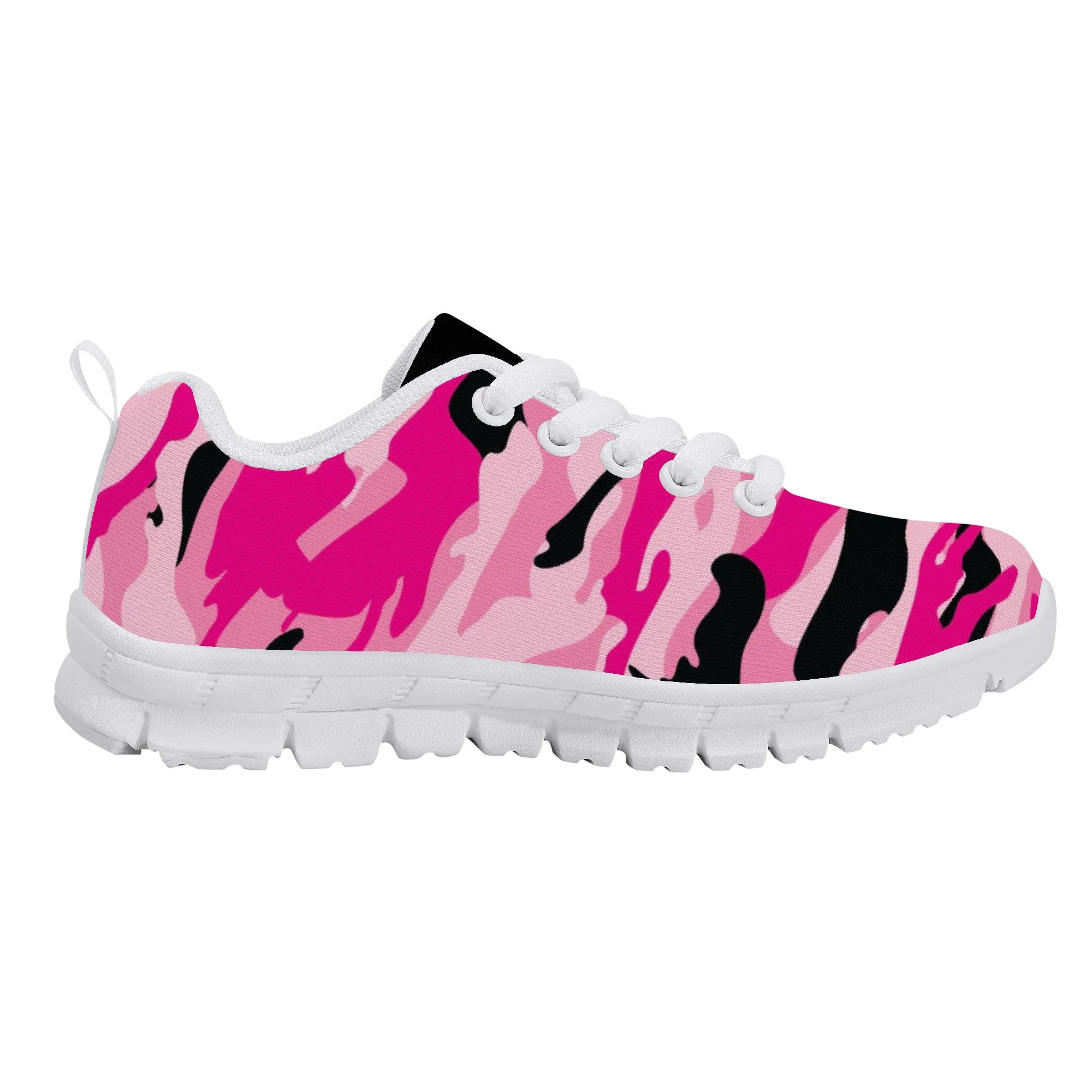 Kids Sneakers - Pink/Black