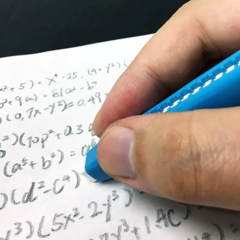 Lion Eraser Slide-N-Rub with Auto-Lock